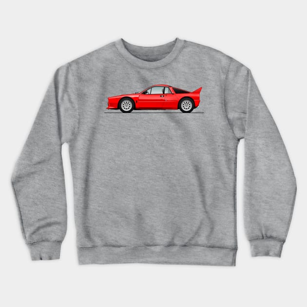 Lancia Rally street legal Crewneck Sweatshirt by Vanillah